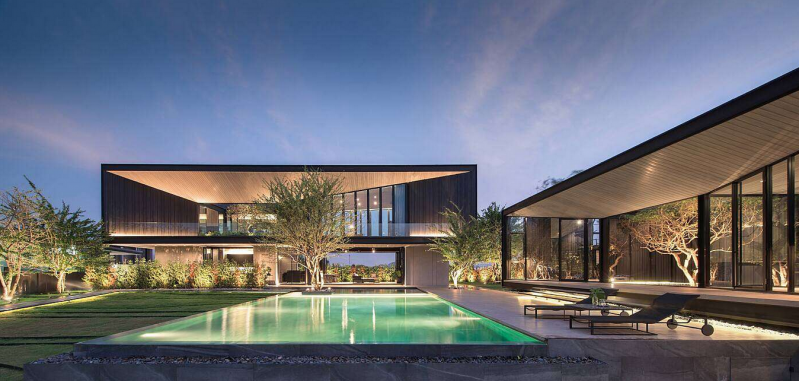 Роскошная резиденция, расположенная в Бангкоке Роскошная резиденция, расположенная в Бангкоке