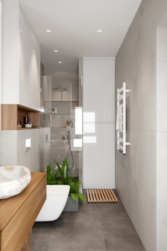 Апартаменты, оформленные в светлых тонах