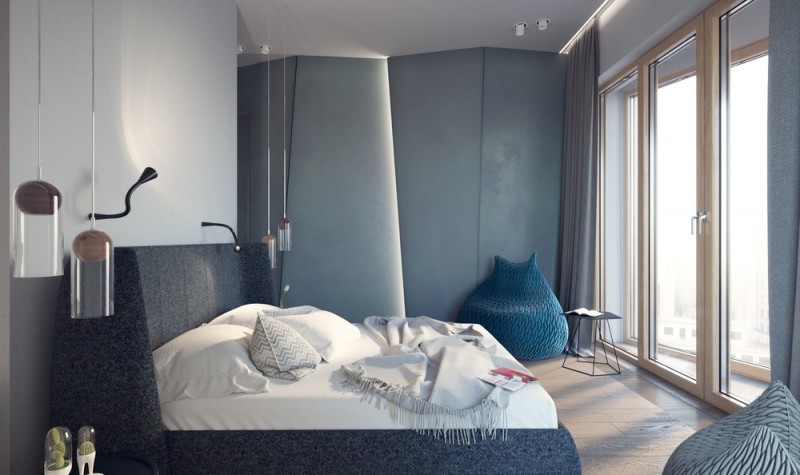 Апартаменты с изюминкой: "ломаная" стена Апартаменты с изюминкой: "ломаная" стена