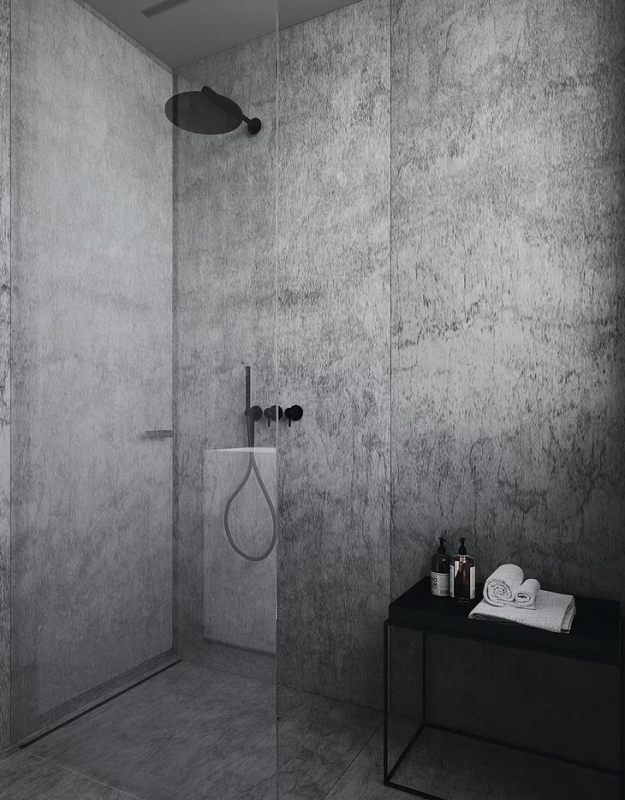 Интерьер варшавской квартиры в серых тонах Интерьер варшавской квартиры в серых тонах