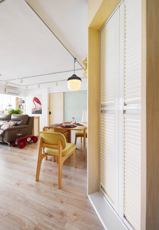 Красочная квартира на Тайване