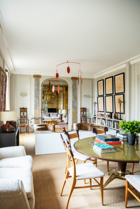 Квартира бывшего редактора ELLE Décoration Сильви де Шире в Париже