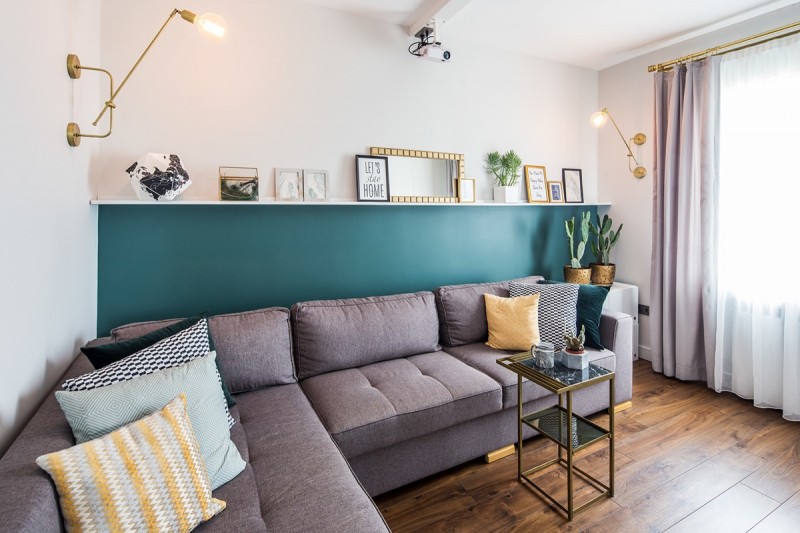 Легкий свежий интерьер апартаментов в Стамбуле