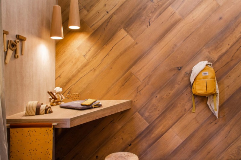 Похожая на пещеру детская спальня под названием #thebearscave