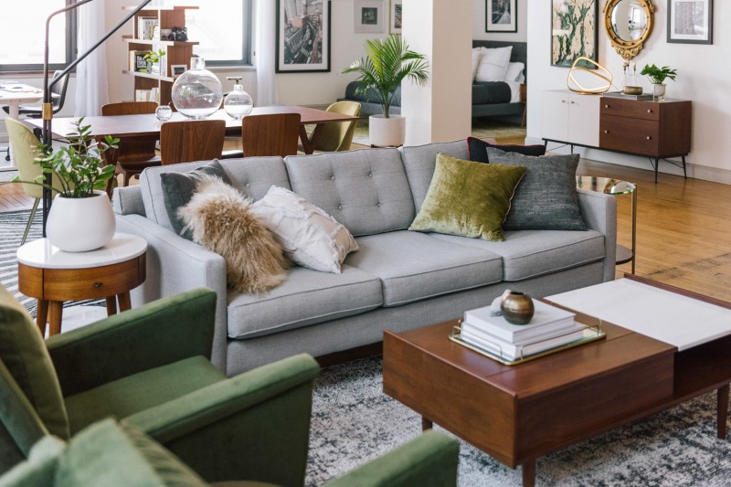 Просторная лофт-студия в Провиденсе, Род-Айленд