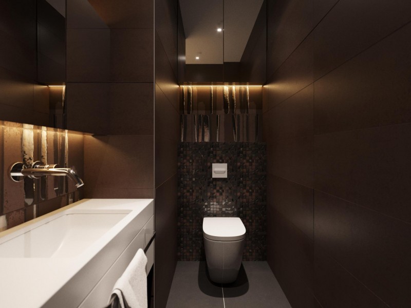 Дизайн интерьера квартиры в стиле "фьюжн"