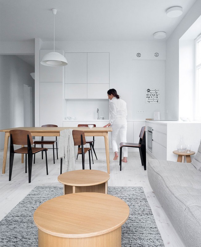 Элегантный интерьер квартиры в Варшаве Элегантный интерьер квартиры в Варшаве