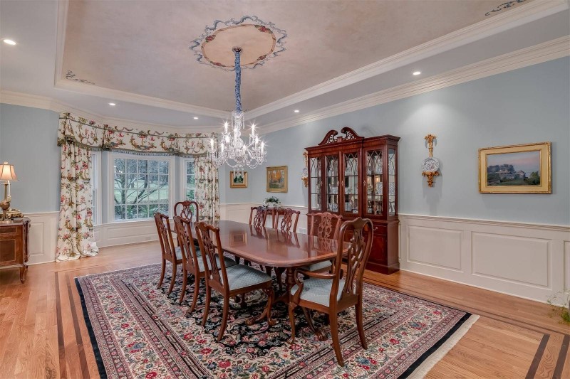 Интерьер поместья в Бернардсвилле, штат Нью-Джерси