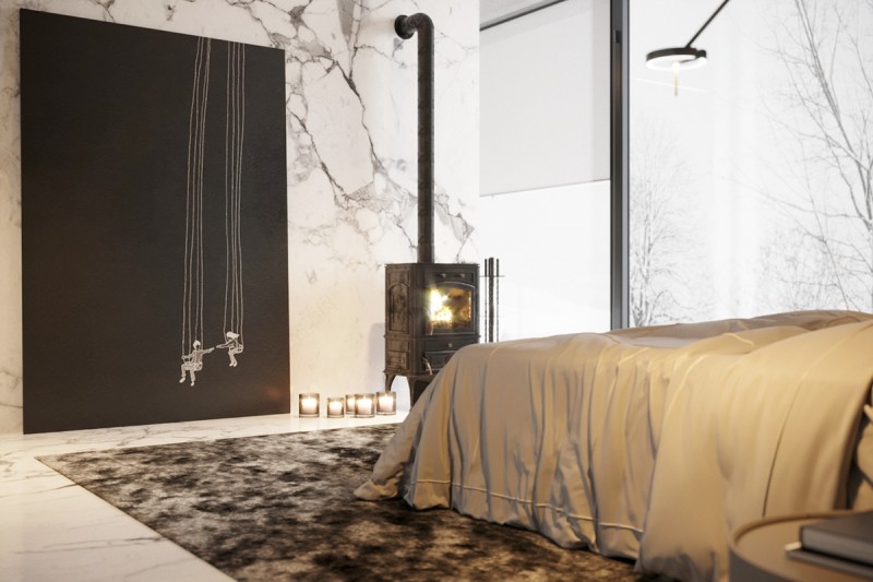 Интерьер спальни Интерьер спальни