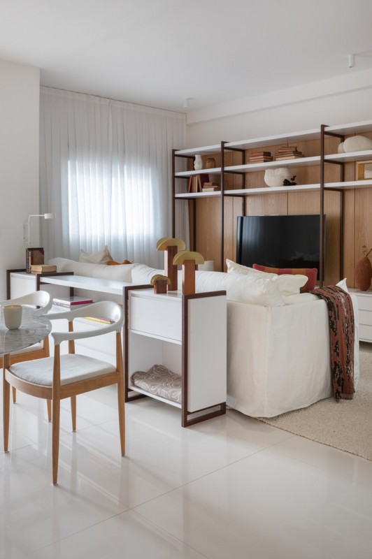 Квартира с теплой атмосферой в Сан-Паулу