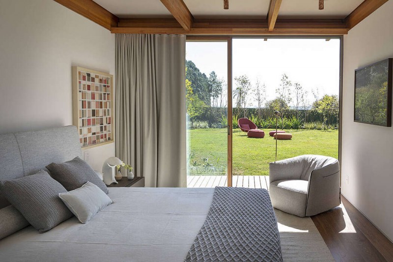 Модульный одноэтажный частный дом, расположенный в Порто-Фелисе, Бразилия Модульный одноэтажный частный дом, расположенный в Порто-Фелисе, Бразилия