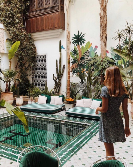 Отель Le Riad Yasmine в Марракеше, Марокко