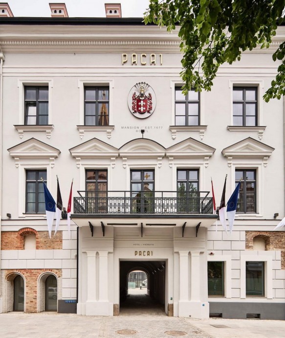 Открытый после реконструкции отель Pacai в Вильнюсе