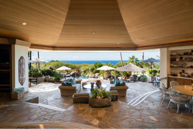 Вилла на курорте Мауна-Кеа на Гавайях Вилла на курорте Мауна-Кеа на Гавайях