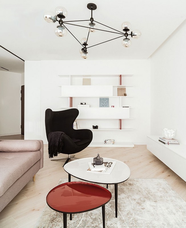 Дизайн интерьера квартиры площадью 55 м2