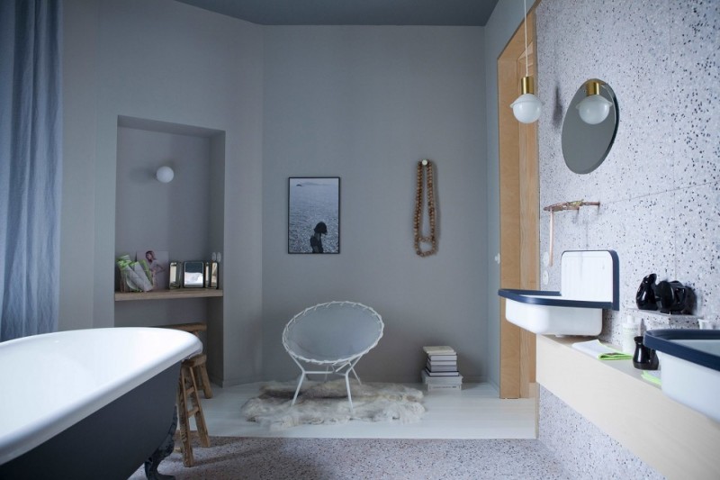 Дизайн парижской квартиры в пастельных тонах Дизайн парижской квартиры в пастельных тонах