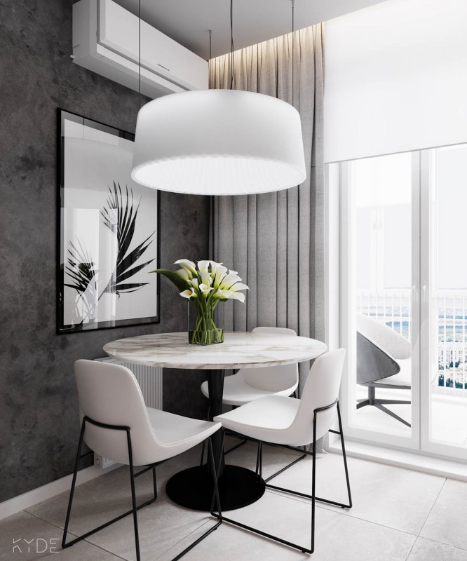 Интерьер квартиры с элементами скандинавского стиля