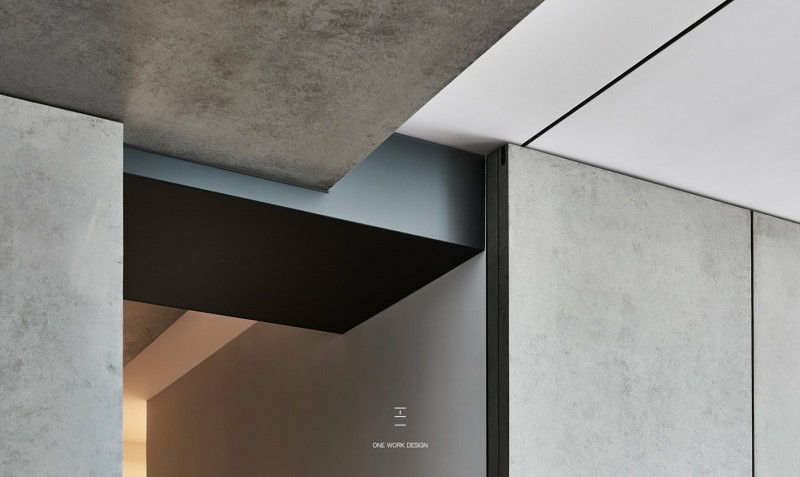 Минималистский интерьер в темных тонах в Тайбэе Минималистский интерьер в темных тонах в Тайбэе