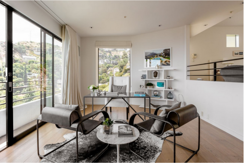 Роскошный дом, расположенный на Голливудских холмах