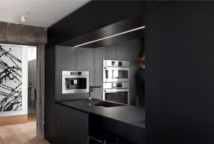 Стильный интерьер квартиры в Монреале