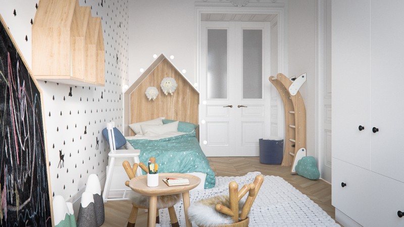 Уютная квартира в скандинавском стиле