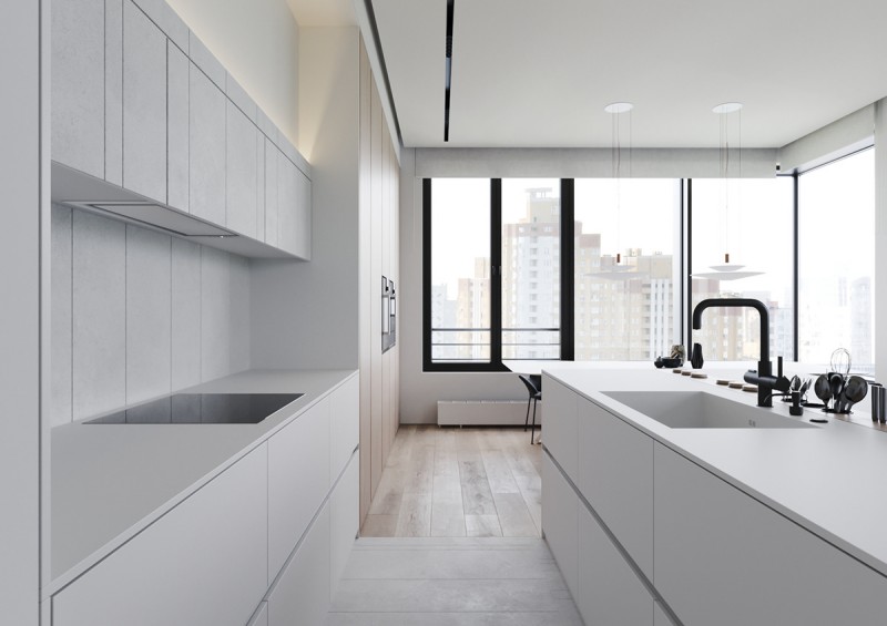 Апартаменты в стиле "минимализм"