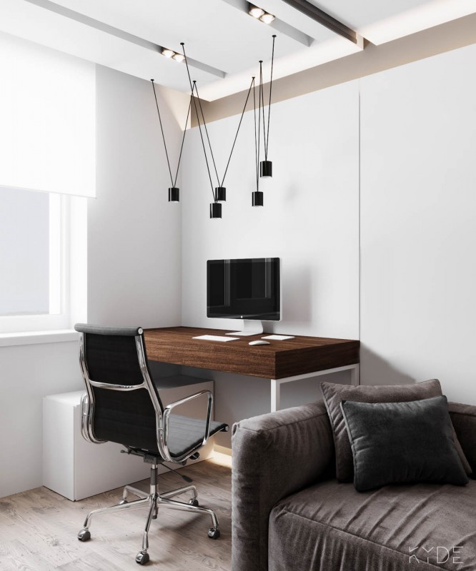 Интерьер квартиры с элементами скандинавского стиля