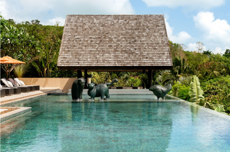 Интерьер резиденции на острове Самуи