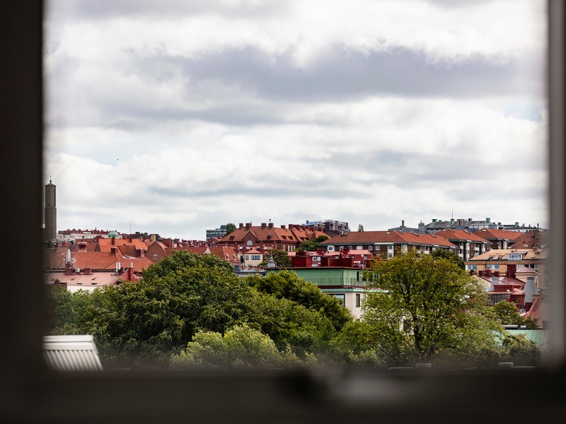 Однокомнатная квартира с мансардой в Швеции Однокомнатная квартира с мансардой в Швеции