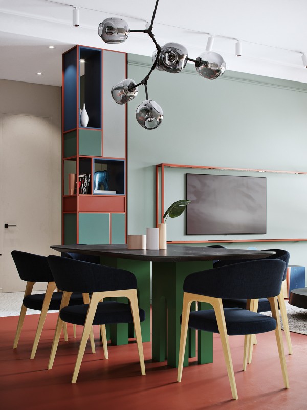 Разноцветный интерьер: стильное буйство красок Разноцветный интерьер: стильное буйство красок