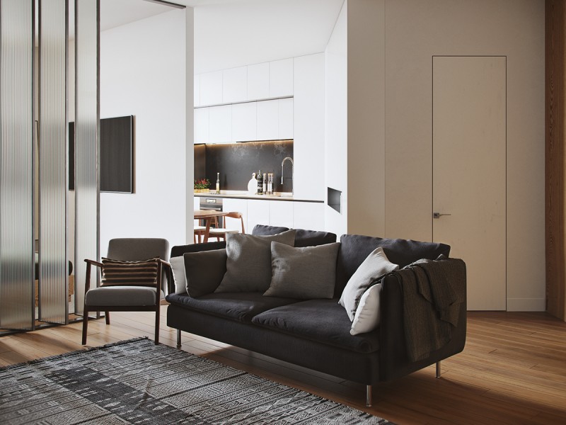 Спокойствие и уют: оформление компактной квартиры Спокойствие и уют: оформление компактной квартиры