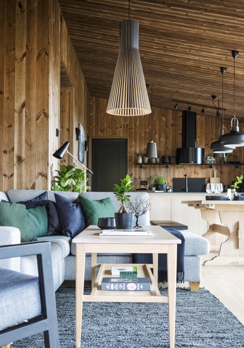 Уютный деревянный коттедж в Норвегии