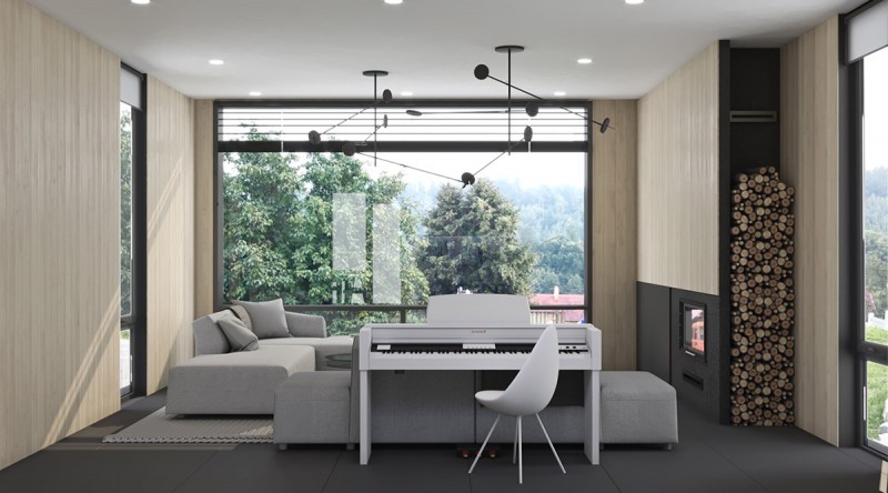 Дизайн-проект апартаментов в стиле "минимализм"