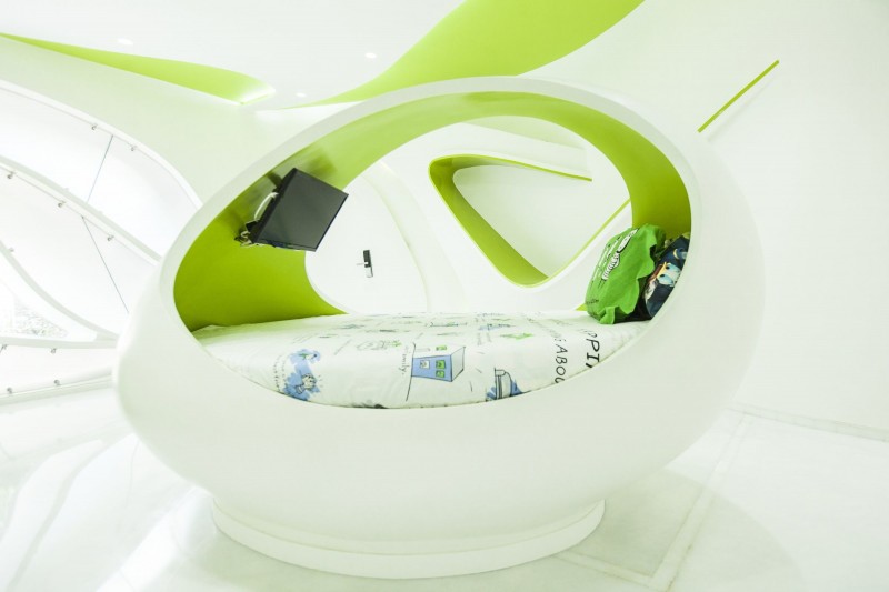 Футуристичный дизайн виллы