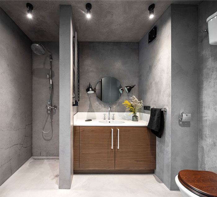 Интерьер апартаментов для молодой пары