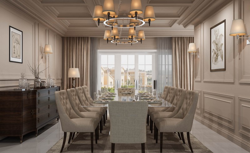 Интерьер в бежевых тонах