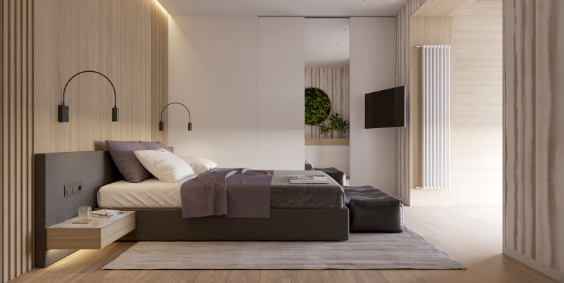 Натуральные пастельные тона в интерьере