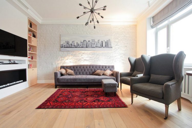 Трехкомнатные апартаменты со светлыми яркими элементами скандинавского стиля Трехкомнатные апартаменты со светлыми яркими элементами скандинавского стиля