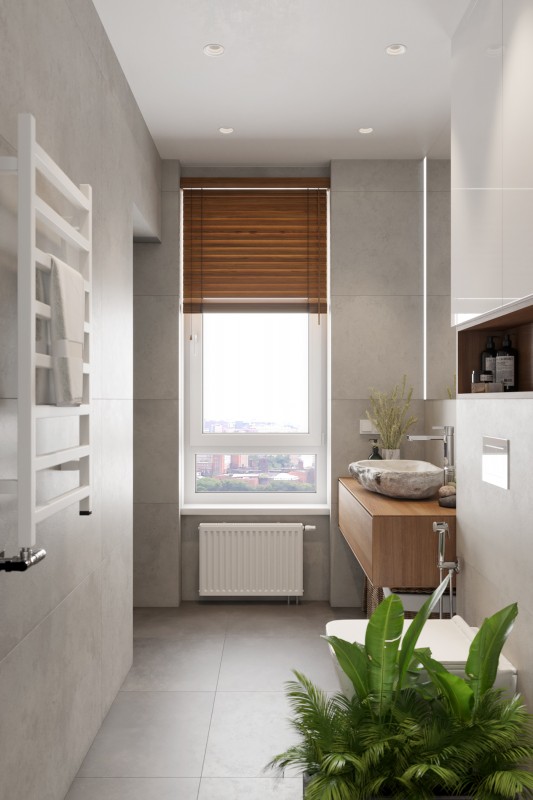 Апартаменты, оформленные в светлых тонах