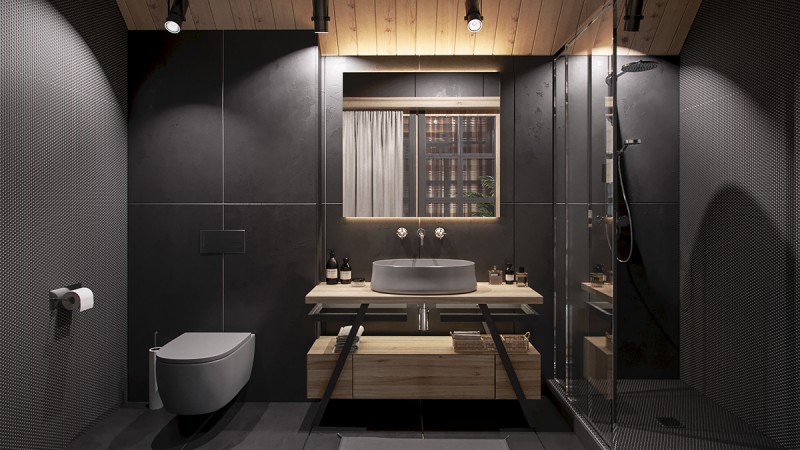 Интерьер деревянного дома