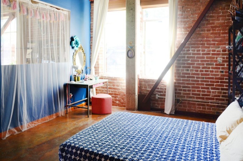 Яркий лофт в Окленде