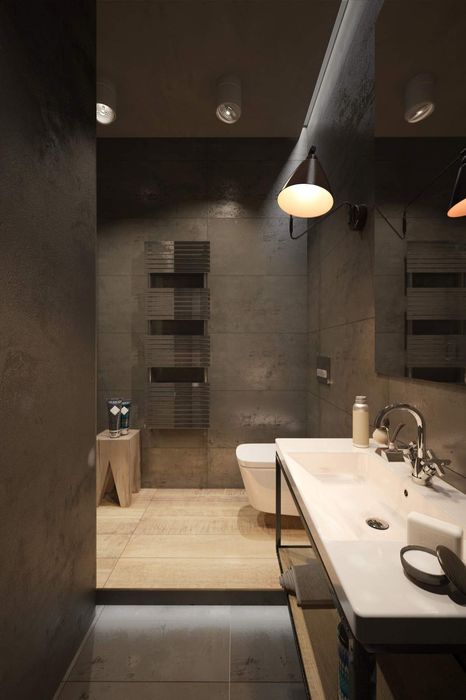 Минималистичный лофт для молодой семьи