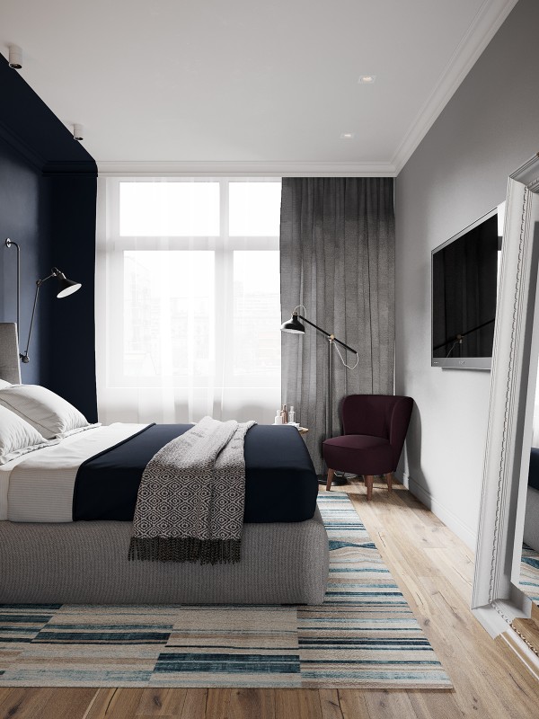 Выразительные акценты на нейтральном и сдержанном фоне