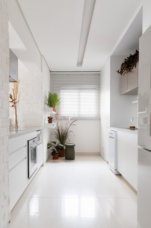 Квартира с теплой атмосферой в Сан-Паулу