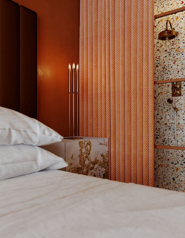 Оттенки красного в декоре просторной квартиры Оттенки красного в декоре просторной квартиры