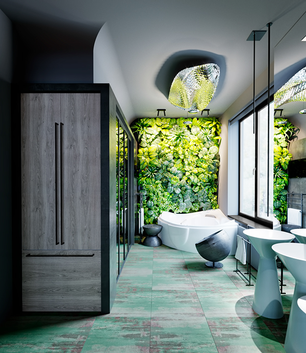 Проект лофта для молодой пары