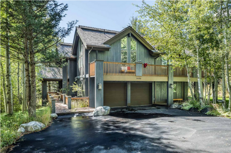 Современный дом-шале в Титон-Вилидж, Вайоминг