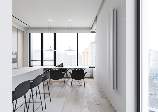 Апартаменты в стиле "минимализм"