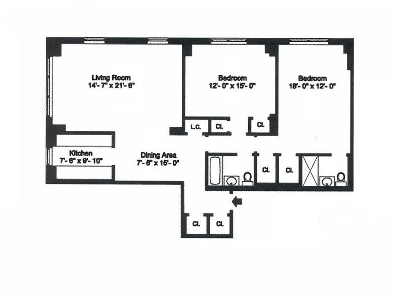 Апартаменты в Верхнем Ист-Сайде, Нью-Йорк