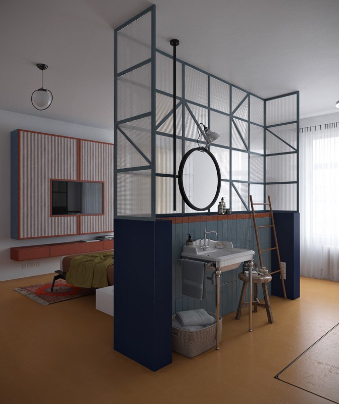 Дизайн квартиры в стиле «неопластицизм»